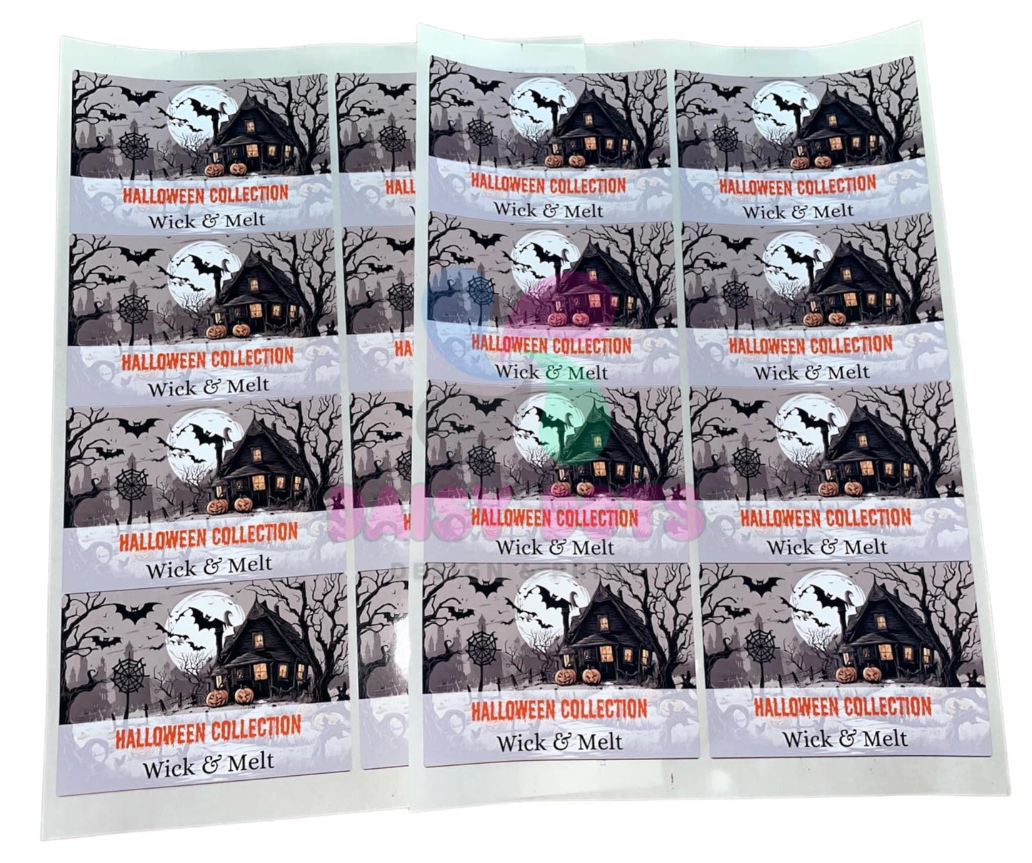 Halloween Collection HB Box Labels