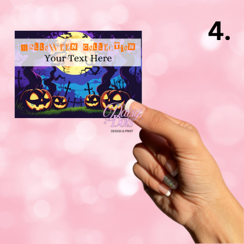 Halloween Collection HB Box Labels