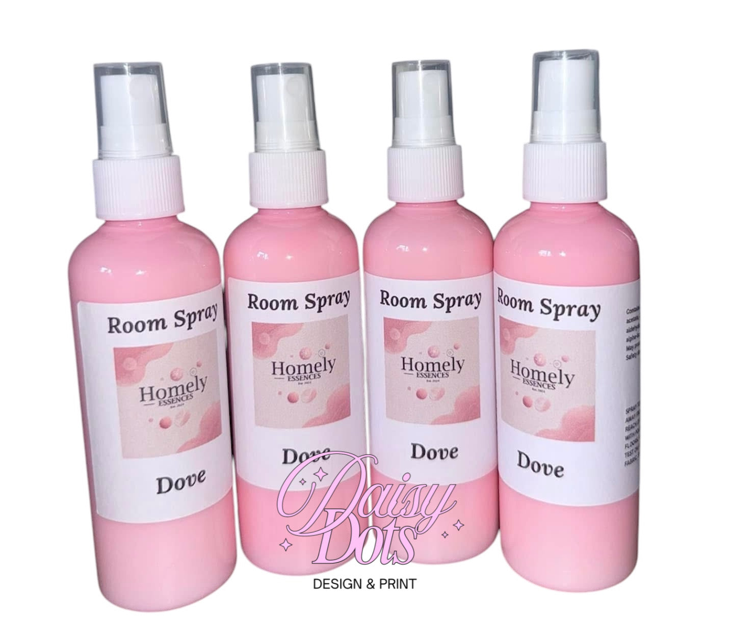 Room Spray Wraparound Labels