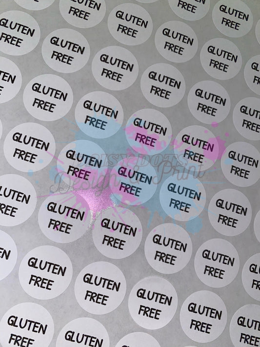 Gluten Free Stickers