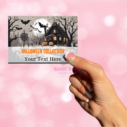 Halloween Collection HB Box Label