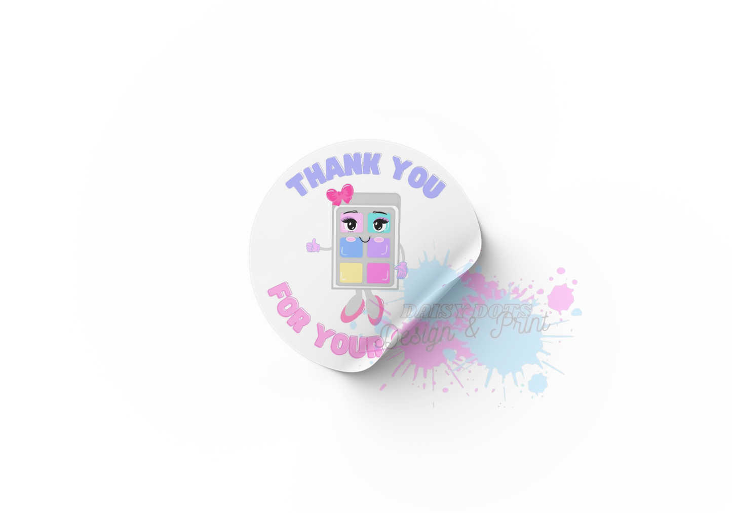 Wax Melt/Candle Thank You For Your Order Stickers