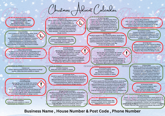 Christmas Advent Calendar CLP