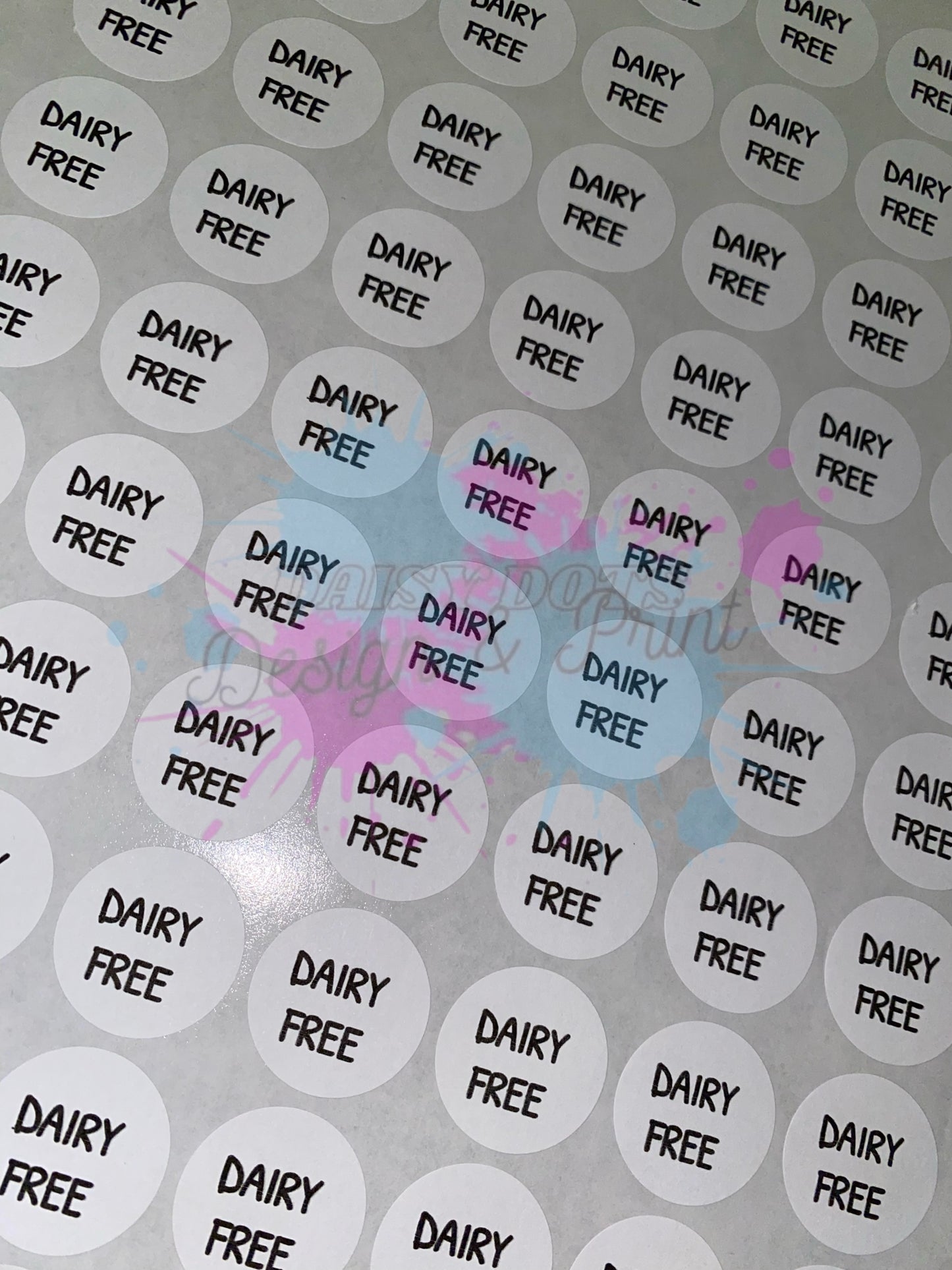 Dairy Free Stickers