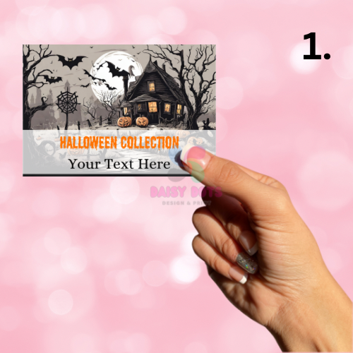 Halloween Collection HB Box Labels