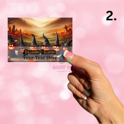 Halloween Collection HB Box Labels