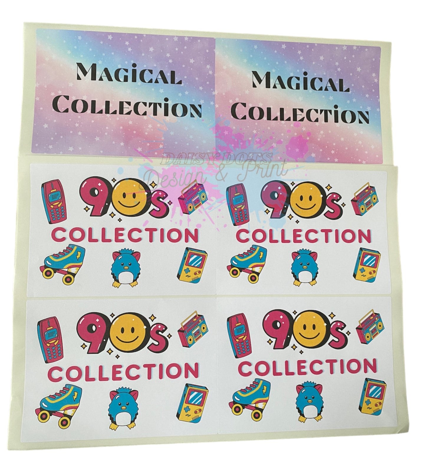 HB Box Collection Stickers