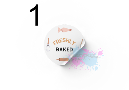 Baking Stickers