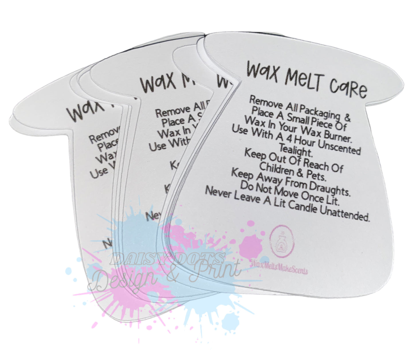 Custom Cut Care Cards